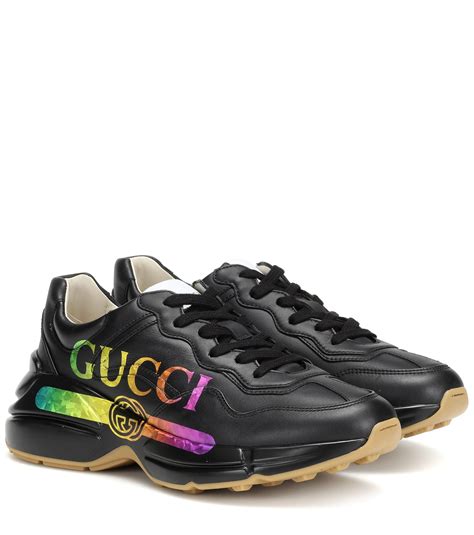 black sparkly gucci shoes|gucci rhyton sneakers cheap.